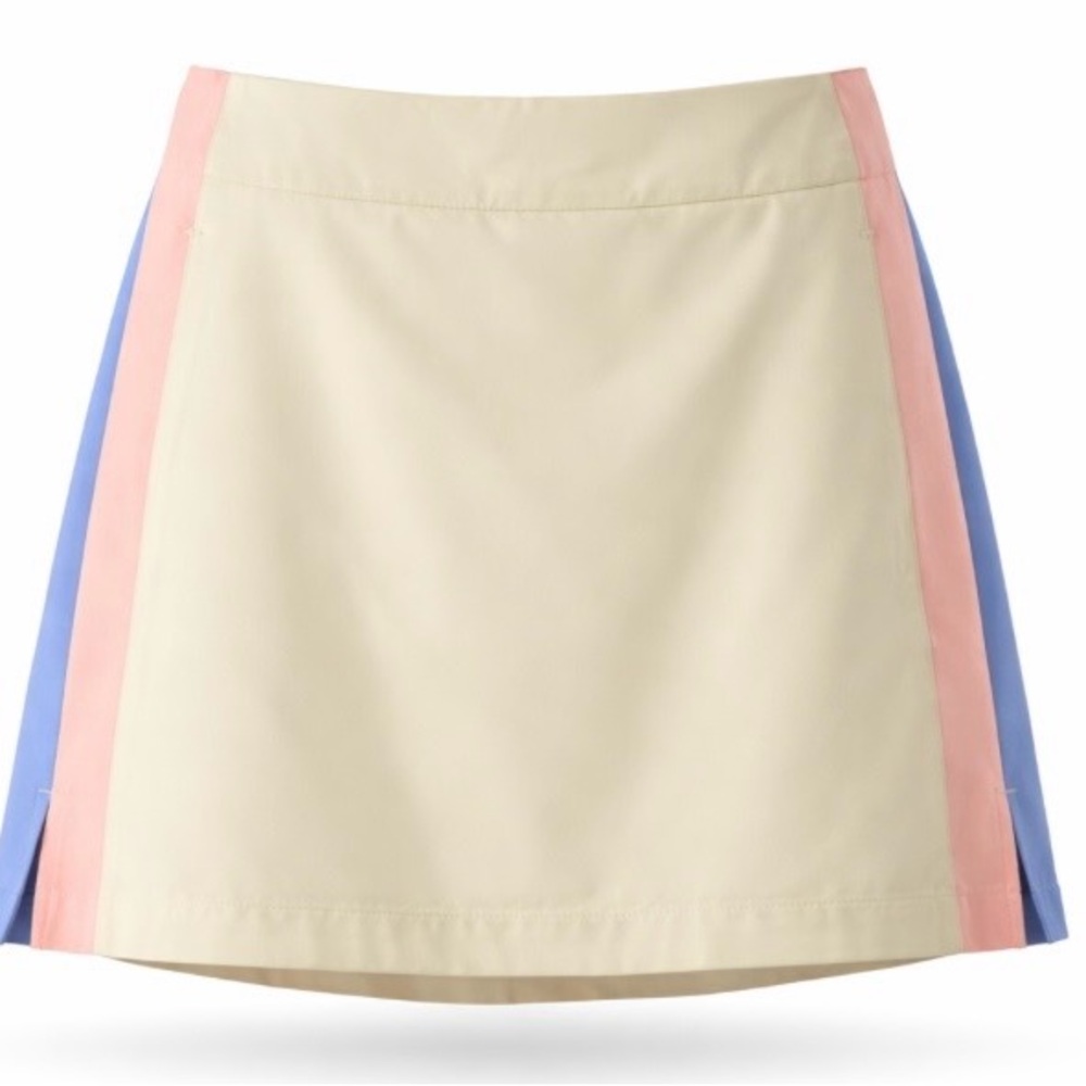 Lady Hagen Skort Skirt Sz 6 Colorblock Golf Tennis Pickleball Athletic Blue Pink